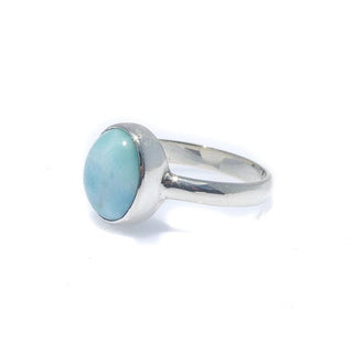 Clear Ancestral Trauma - Larimar Ring - It helps you in clearing ancestral trauma & opens the gateway between you and your ancestors to receive their constant blessings , Its the most effective stone for throat issues & thyroid control & helps you express suppressed emotions and keeps your energy aligned with the universe