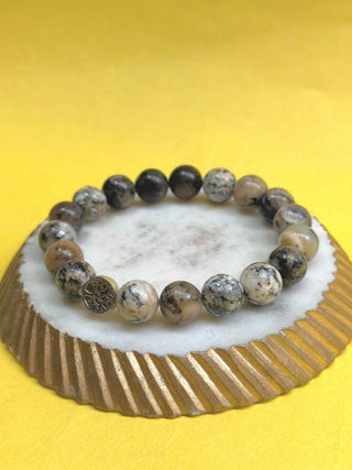 Nervous System Protector - Dendritic Agate- Heals the Nervous System, Improves Stamina ,Transform & dilute Negative Energies ,Assist in Plentitude ,Clears Skin Issues ,Promotes Marital Fertility, Strengthens Family Connection ,Helps in Slip disc