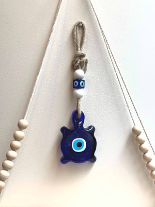 Evil Eye Hanging for Health Protection - Tortoise is a symbol of long life, longevity & Good health, This evil eye wall hanging brings good luck and  by carrying an evil eye charm or casting out an evil eye symbol, its said to magically bestow good luck, health and happiness to its beholder.