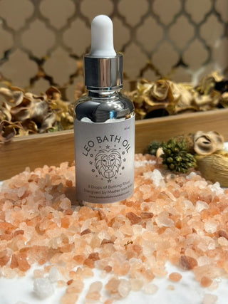 Leo Bath Oil is specially designed for new moon and full moon baths.  With spell worked and energized oils, this bath can help in deep release and active manifestation. 