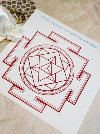 Crystal grids are a popular tool used in crystal healing and meditation practices.