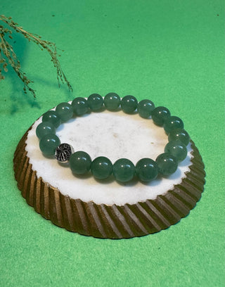 Luck and Healing Green Aventurine - An energizing & revitalizing stone that carries the energy of spring and new life and helps with accepting the 'slings and arrows' of life while keeping a spring in your step