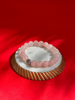 Self Love Rose Quartz - A stone of love, purity and simplicity. It helps resolve old hurts and open the heart to receive love
