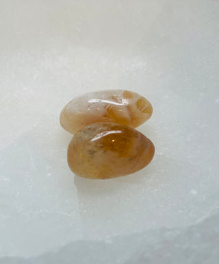 Citrine Tumble (Polished) - A classic manifesting stone that activates your creativity and imagination and fortifies your willpower to see your creation through into real-world success.