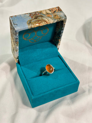 New Opportunity - Natural Carnelian Ring