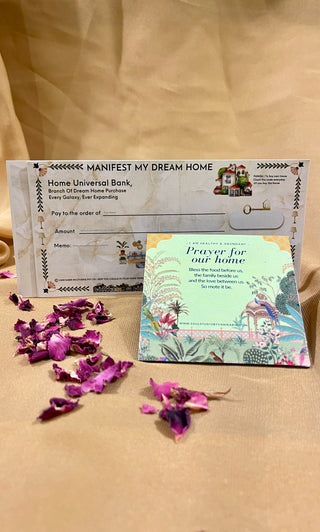 Buy a Home Duo - Manifest My Dream Home Card &  Prayer For Our Home