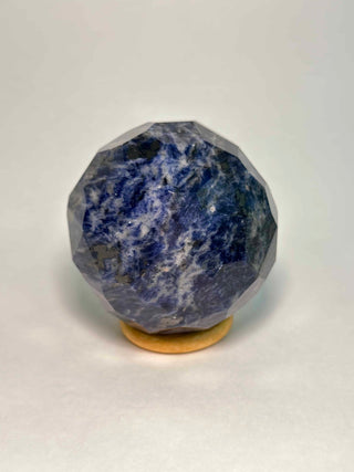 Mega Sphere Sodalite Office Luck Sodalite Sphere - Have strong metaphysical properties that may stimulate latent creative abilities, and their energy may stimulate you to live up to your own ideals and ideas about the nature of truth