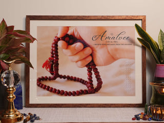 AMALVEE - is a one word prayer whose sound and rhythm can instantly raise your vibration and connect you to the source. It means ‘I am receiving HOPE AND MAGIC’