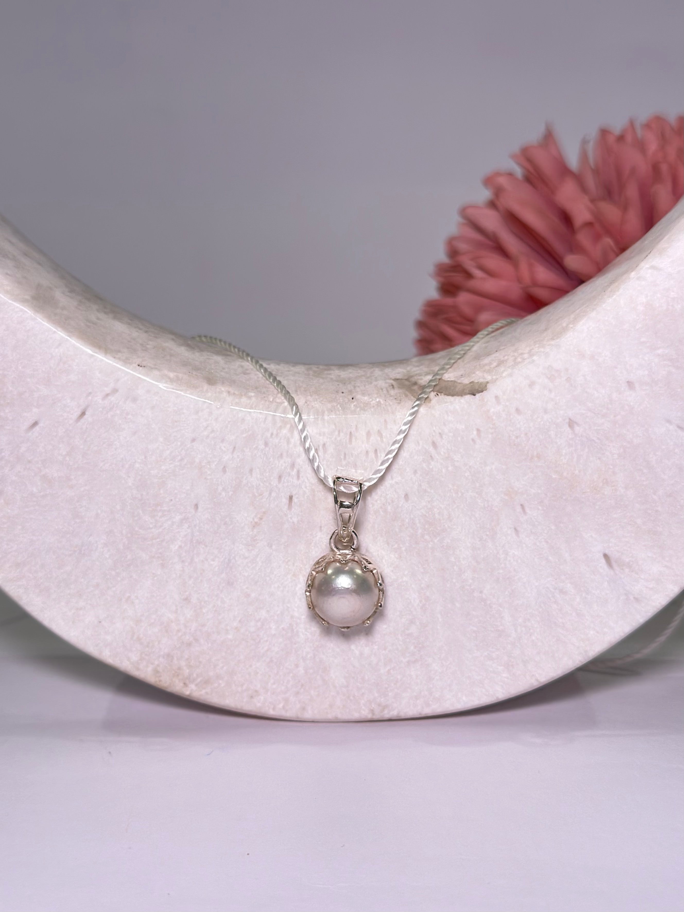 Or Paz Sterling Silver Leaf Cultured Pearl Pendant Necklace - QVC.com